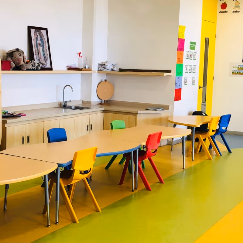  Salón de preescolar en instalaciones de Andes los Mochis
